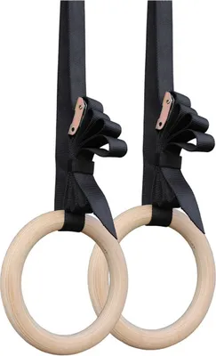 Immagine prodotto di Anelli da ginnastica in legno