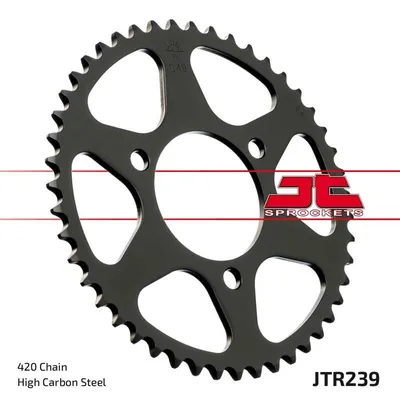 Produktbild von JTSPROCKETS Kettenrad JTR239.38 hinten Kohlenstoffstahl