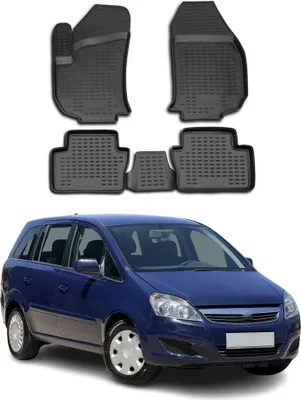 Image de 2005-2014 Opel Zafira B Tapis de sol TPE noir 4 pièces