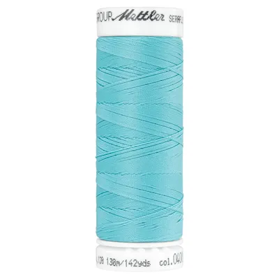 Produktbild von Amann Mettler Seraflex Nähfaden No.120/ 130 m Elastikgarn Aqua 408