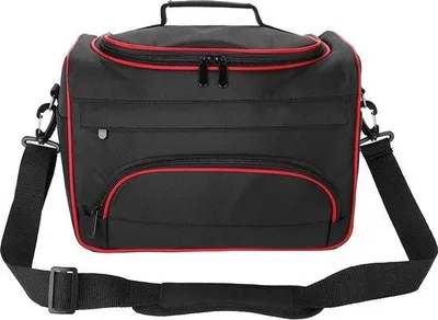 Obrázek produktu pro Kufřík na vlasové stylingové přístroje s velkou kapacitou, cestovní taška, taška na salonní přístroje (barva: černá)