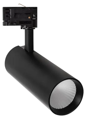 Produktbild von 3-Phasenstromschiene LED-Strahler 30W Bertha Schwarz  3000K Warmweiß