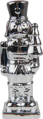 Obrázek produktu pro Figurka Clayre & Eef Louskáček 19 cm porcelán ve stříbrné barvě
