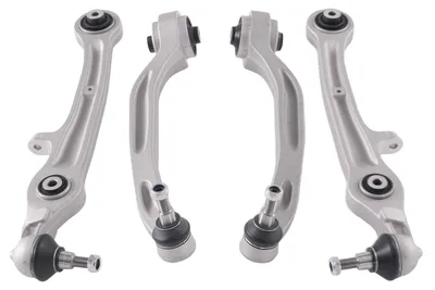 Productafbeelding van 4 stuks draagarmen, voorzijde, links en rechts, voor Audi A6 4F2 Allroad 4FH Avant 4F5