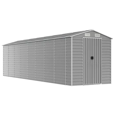 Immagine prodotto di Casetta da giardino Grigio chiaro 191x810x198 cm Acciaio zincato