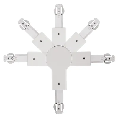 Produktbild von Paulmann 96965, Schienenverbinder, Zimmerdecke, Weiß, Metall, 30000 h, 1000 W