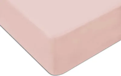 Produktbild von Prześcieradło Jersey 80x160 z gumką do łóżeczka  różowe