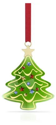 Image de Décoration de Noël - Flocon de neige vert