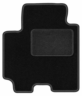 Produktbild von Fahrermatte Velours für Suzuki Baleno II 2015- (Schrägheck) – 1-tlg, Schwarz, passgenau – Wielganizator LUX