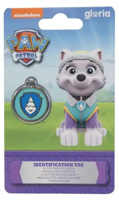 Produktbild von RedDingo Hundemarke mit Gravur Paw Patrol Everest aqua, Größe: M