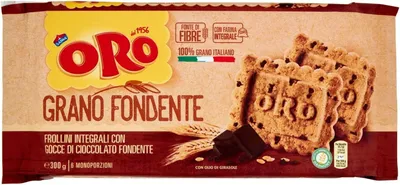 Produktbild von 6x Oro Saiwa Grano Fondente Vollkornbrot mit Schokoladentropfen 300 g