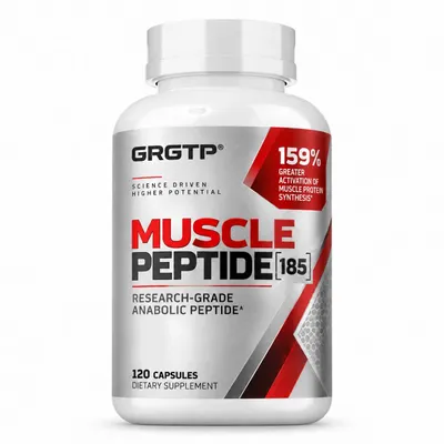 Image de 120 Gélules de peptides musculaires – Force anabolique, développement de la masse musculaire maigre, soutien énergétique