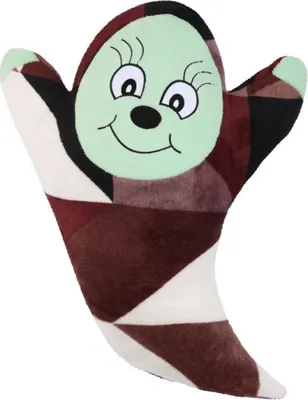 Image de Coussin en forme - 54x50 cm - Marron,Menthe,Blanc