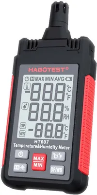 Zdjęcie produktu dla Temperature & Humidity Meter Habotest HT607