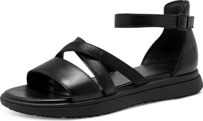 Produktbild von Tamaris Comfort Sandale - Schwarz Leder/Textil : Normal : 40 Größe: 40 Weite: Normal