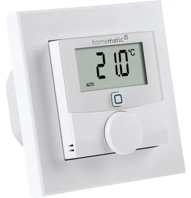 Produktbild von Homematic IP HmIP-BWTH, RF, Weiß, IP20, 130 m, LCD, 230 V