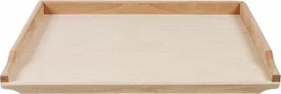 Produktbild von BACKBRETT Holz Teigbrett Nudelbrett Arbeitsplatte Schneidebrett EKO 62 x 50 cm