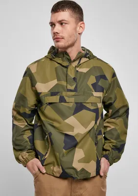 Obrázek produktu pro Bunda Brandit Summer Pull Over Jacket swedisch camo - 3XL