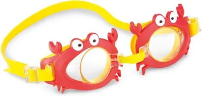 Image de Lunettes Intex 55610 Fun, de natation, pour l'eau, couleurs assorties, 3-8 ans