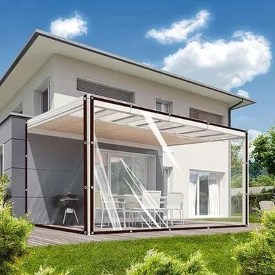 Productafbeelding van Transparant afdekzeil 3 x 5 m - Waterdicht en weerbestendig voor buitengebruik
