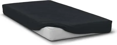 Produktbild von Spannbettlaken Mikrofaser Home Linge Passion, 180 x 200 cm, Steghöhe 30 cm, Schwarz