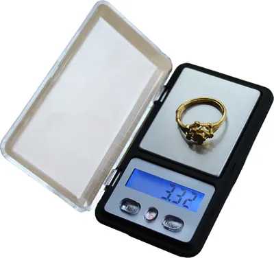 Produktbild von 200 g Schmuckwaage Digitale Taschenwaage LCD-Displaywaage Kleine Mini-Kuechenwaage Gewicht G OZ OZT TL GN CT zum Backen Kochen Tragbare Schmuckwaage 0,01 g Praezise