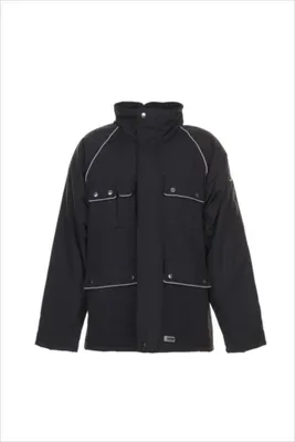Produktbild von Planam Winterparka Canvas 320 Gr. S schwarz/schwarz