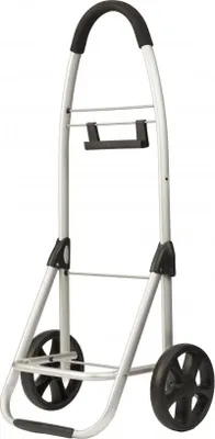 Image de Chariot de supermarché Pliable - 42L Carré de luxe Noir