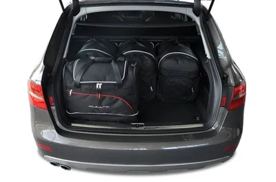 Produktbild von Audi A4 Avant 2008-2015 Kofferraumtaschen Set 5 Stk