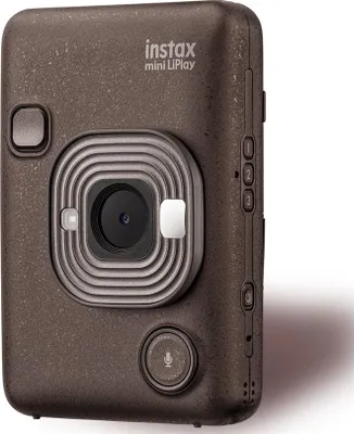 Produktbild von Fujifilm Instax mini LiPlay - Deep Bronze VN EX D, 1/5", 2560 x 1920 Pixel, 86 x 54 mm, CMOS, Bronze, 28 mm