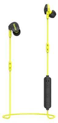 Zdjęcie produktu dla Hama Freedom Athletics II, Bezprzewodowy, Sport, 20 - 20000 Hz, 12 g, Zestaw słuchawkowy, Czarny, Żółty