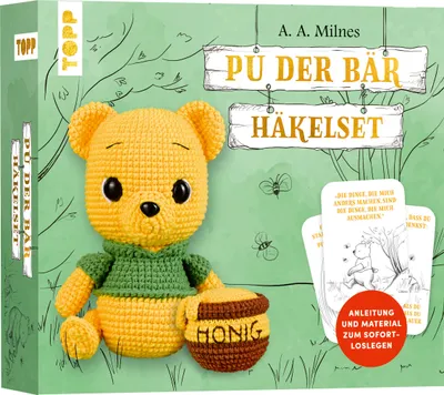 Produktbild von Pu der Bär Häkelset