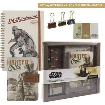 Obrázok produktu pre Darčeková sada so zápisníkom Star Wars: The Mandalorian