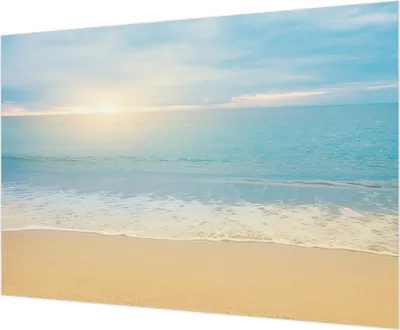 Produktbild von Wandtapete - Dekorative Tapete für Wohnzimmer - Tapetenfolie für Wanddekoration - 208x146 cm - Sonnenaufgang