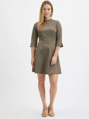 Produktbild von Orsay Braunes gemustertes Damenkleid 424082-792000__34