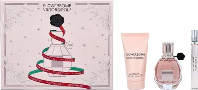 Produktbild von Edp Spray 50ml/Edp 10ml/Body Lotion 50ml Viktor & Rolf Flowerbomb Giftset