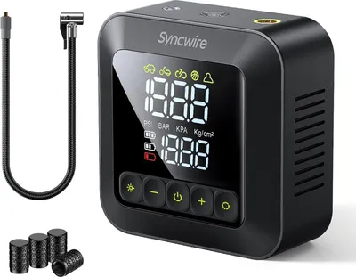 Zdjęcie produktu dla Przenośna mini pompka do opon 10,35 bar Elektryczna pompka samochodowa