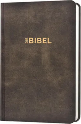 Zdjęcie produktu dla Schlachter 2000 Bibel - Taschenausgabe (Hardcover, illustrierter Einband, Antikleder-Optik)