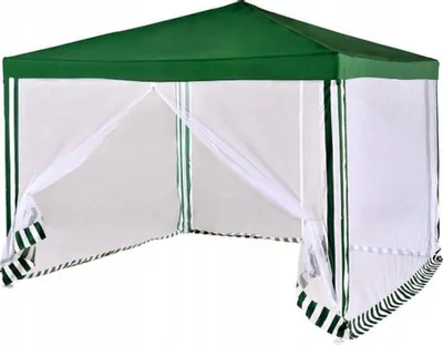 Produktbild von Pavillon 3X3 G1015 GRÜN MIT NETZ
