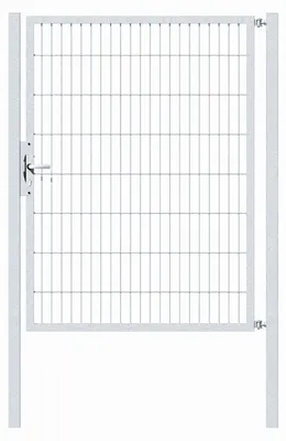 Produktbild von Alberts Einzeltor Flexo mit Zubehör, zum Einbetonieren, feuerverzinkt, Breite 125 cm, Höhe 180 cm