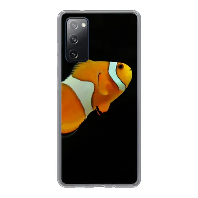 Produktbild von MuchoWow® Handyhülle Schutzhülle Hülle für Samsung Galaxy S20 FE Fisch - Linie - Schwarz Silikon Softcase Handy Hülle - Abdeckung
