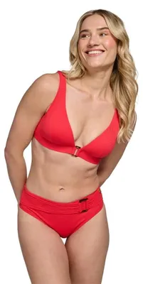 Produktbild von TEN CATE Bikini top triangle buckle push-up bright red bright red 36C