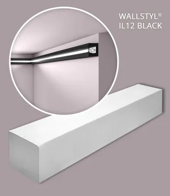 Produktbild von NMC IL12 BLACK-box WALLSTYL Eckleisten 1 Karton SET mit 30 Wandleisten | 60 m