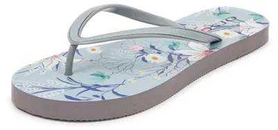 Produktbild von Orsay Hellblaue gemusterte Damen-Flip-Flops 40