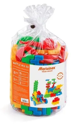 Obrázok produktu pre Marioinex Klocki Konstrukcyjne Mix 50 el