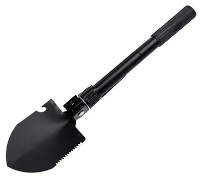 Produktbild von Klappspaten, multifunktionaler Militärspaten mit Aufbewahrungstasche, taktischer Outdoor-Überlebensspaten für Wandern, Camping und Gartenarbeit