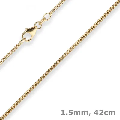 1-5mm-Veneziakette-rund-aus-585-Gelbgold-42cm
