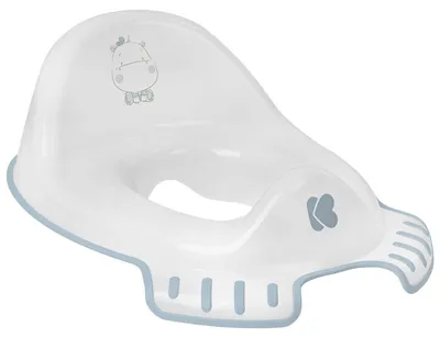 Produktbild von Kikkaboo Toilettenaufsatz Hippo Toilettensitz, anatomische Form, Spritzschutz
