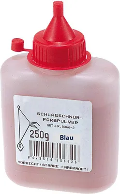 Produktbild von Hm Farbpulver Blau, 250 G Flasche