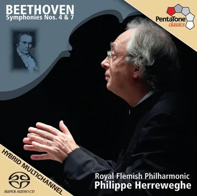 Produktbild von Herreweghe, P: Sinfonien 4 & 7